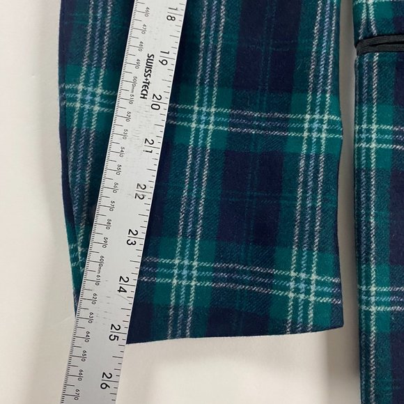 SUITSUPPLY Shawl Collar Plaid Tuxedo Suit Jacket Pants Mens 42 Blackwatch Tartan - Picture 9 of 16